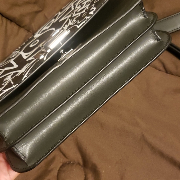 LIMITED EDITION MK Mott Graffiti Leather Crossbody - Picture 8 of 8